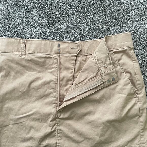 Abercrombie & Fitch Chino Mini Skirt in Khaki Tan - Size: Large - Picture 4 of 6